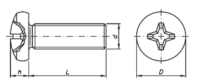 Desenho Técnico produto DIN 7985 Desenho Técnico produto DIN 7985