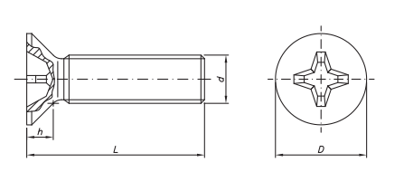 Desenho Técnico produto DIN 965 Desenho Técnico produto DIN 965